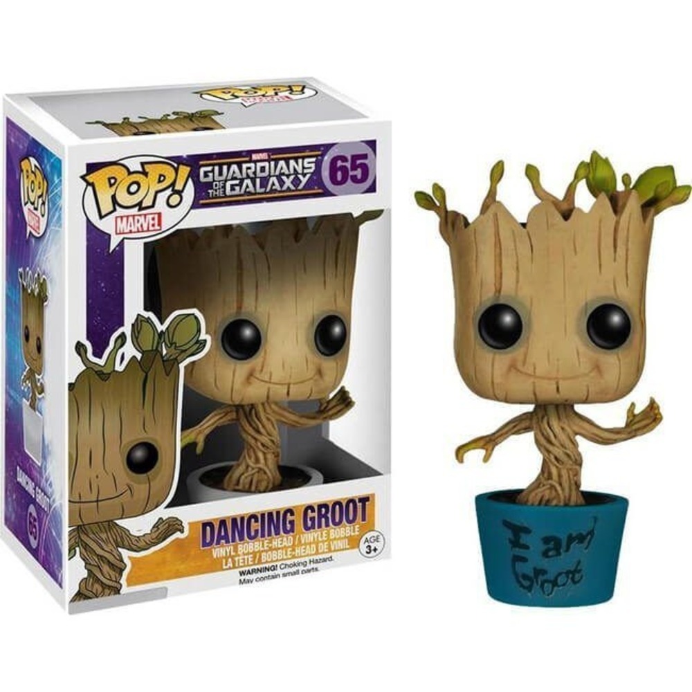 Funko Pop! Vinyl: Marvel - Dancing I am Groot - Hot Topic (Exclusive) #65